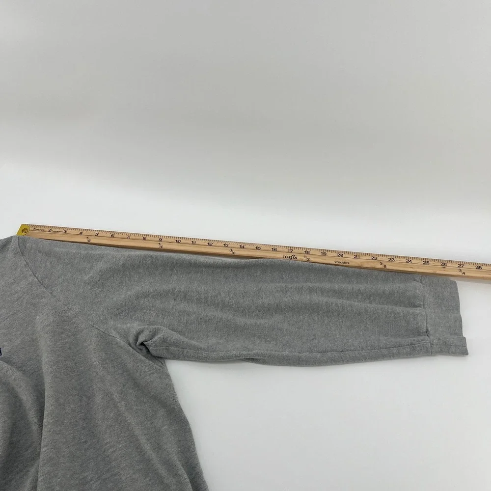 Polo Ralph Lauren Mens XXL Gray Long Sleeve Classic Fit Pique Polo Shirt‎ Logo